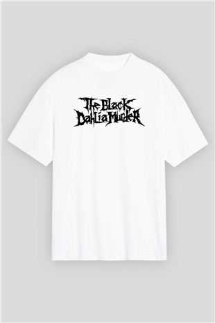 Black Dahlia Murder Beyaz Oversize Tişört Oversize T-shirt - TişörtFabrikası