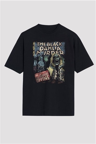 Black Dahlia Murder Siyah Oversize Tişört Oversize T-shirt - TişörtFabrikası
