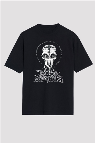 Black Dahlia Murder Siyah Oversize Tişört Oversize T-shirt - TişörtFabrikası