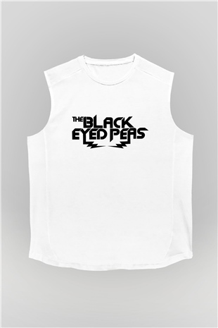Black Eyed Peas Beyaz Unisex Kolsuz Tişört