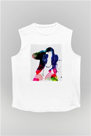 Black Eyed Peas Beyaz Unisex Kolsuz Tişört
