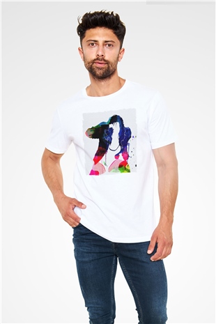 Black Eyed Peas Beyaz Unisex Tişört T-Shirt - TişörtFabrikası