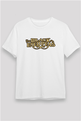 Black Eyed Peas Beyaz Unisex Tişört T-Shirt - TişörtFabrikası
