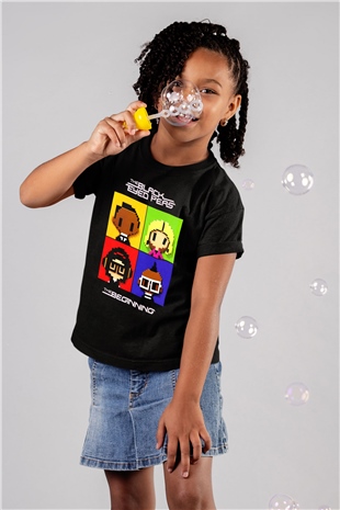 Black Eyed Peas Siyah Unisex Çocuk Tişört