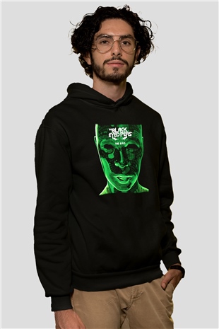 Black Eyed Peas Siyah Unisex Hoodie