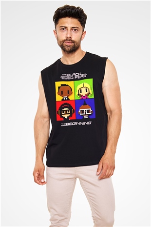 Black Eyed Peas Siyah Unisex Kolsuz Tişört