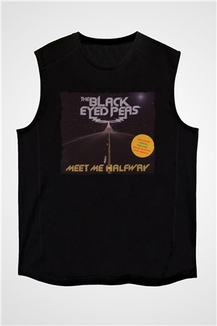 Black Eyed Peas Siyah Unisex Kolsuz Tişört