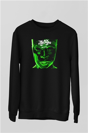 Black Eyed Peas Siyah Unisex Sweatshirt