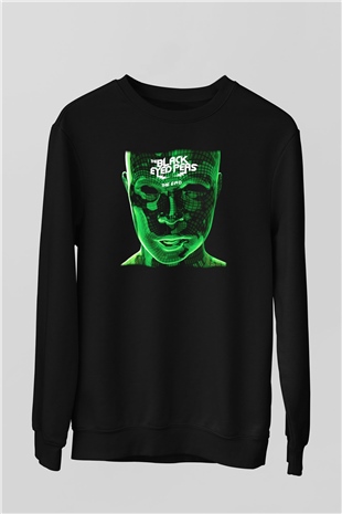 Black Eyed Peas Siyah Unisex Sweatshirt