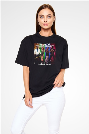 Black Eyed Peas Siyah Oversize Tişört Oversize T-shirt - TişörtFabrikası