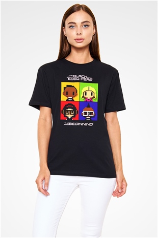 Black Eyed Peas Siyah Unisex Tişört T-Shirt - TişörtFabrikası