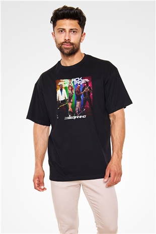 Black Eyed Peas Siyah Oversize Tişört Oversize T-shirt - TişörtFabrikası