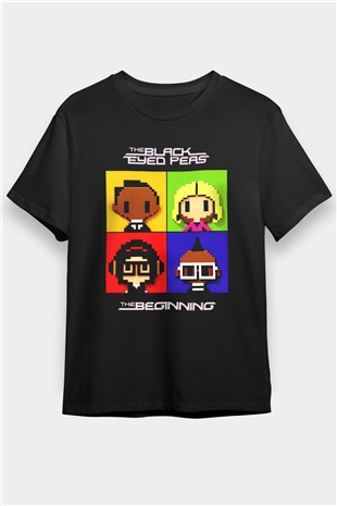 Black Eyed Peas Siyah Unisex Tişört T-Shirt - TişörtFabrikası
