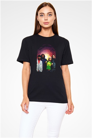 Black Eyed Peas Siyah Unisex Tişört T-Shirt - TişörtFabrikası
