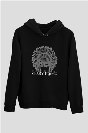 Black Label Society Baskılı Unisex Siyah Hoodie
