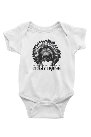 Black Label Society Beyaz Bebek Body - Zıbın