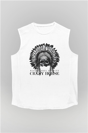 Black Label Society Beyaz Unisex Kolsuz Tişört
