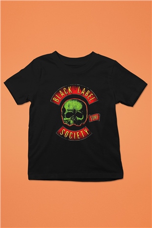 Black Label Society Siyah Unisex Çocuk Tişört