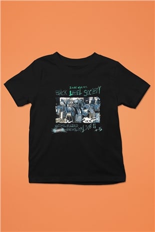 Black Label Society Siyah Unisex Çocuk Tişört