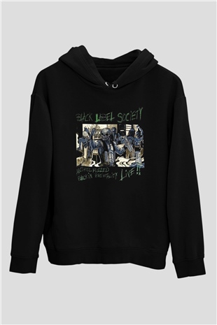 Black Label Society Siyah Unisex Hoodie