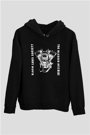 Black Label Society Siyah Unisex Hoodie