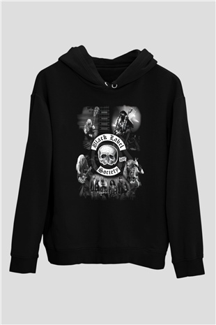 Black Label Society Siyah Unisex Kapüşonlu Sweatshirt