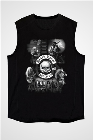Black Label Society Siyah Unisex Kolsuz Tişört