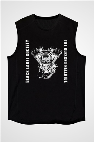 Black Label Society Siyah Unisex Kolsuz Tişört