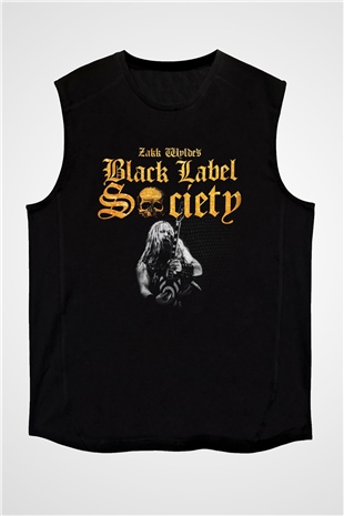 Black Label Society Siyah Unisex Kolsuz Tişört