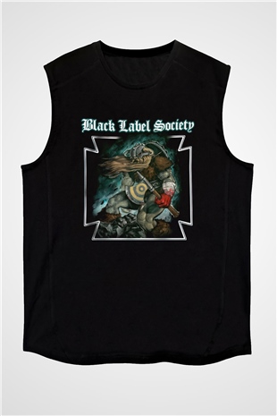 Black Label Society Siyah Unisex Kolsuz Tişört