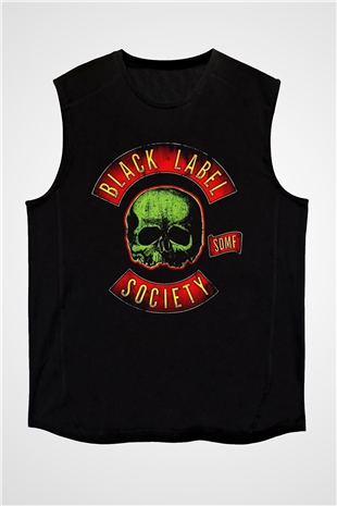 Black Label Society Siyah Unisex Kolsuz Tişört