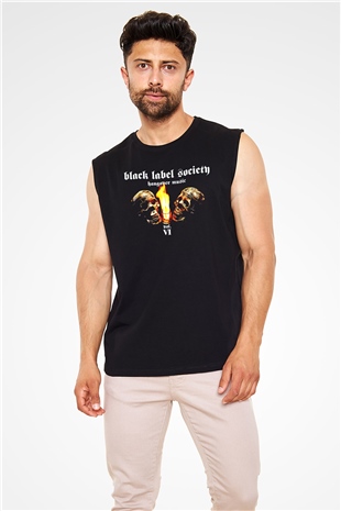 Black Label Society Siyah Unisex Kolsuz Tişört