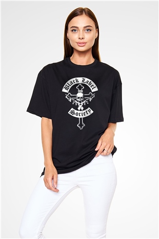 Black Label Society Siyah Unisex Oversize Tişört T-Shirt