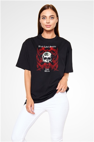 Black Label Society Siyah Unisex Oversize Tişört T-Shirt