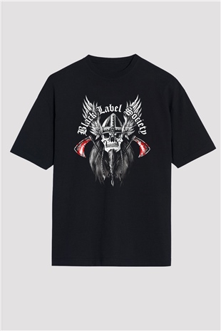 Black Label Society Siyah Unisex Oversize Tişört T-Shirt
