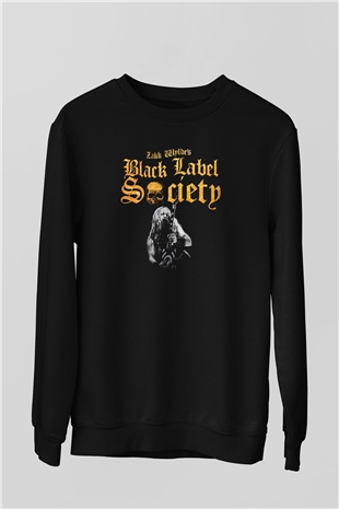 Black Label Society Siyah Unisex Sweatshirt