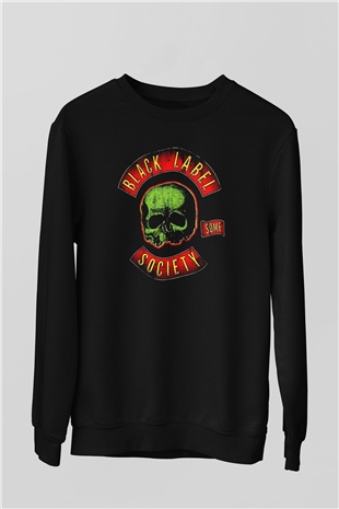 Black Label Society Siyah Unisex Sweatshirt