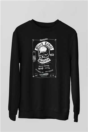 Black Label Society Siyah Unisex Sweatshirt