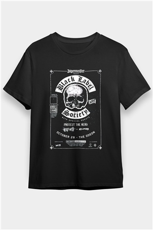 Black Label Society Siyah Unisex Tişört T-Shirt - TişörtFabrikası