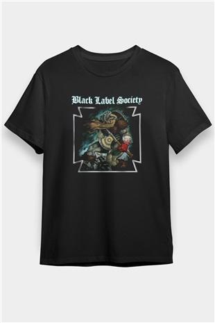 Black Label Society Siyah Unisex Tişört T-Shirt - TişörtFabrikası