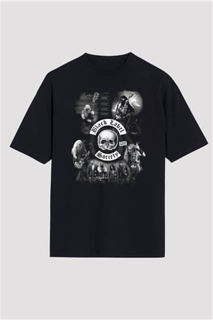 Black Label Society Siyah Oversize Tişört Oversize T-shirt - TişörtFabrikası