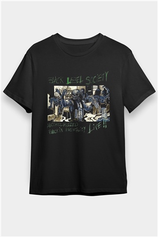 Black Label Society Siyah Unisex Tişört T-Shirt - TişörtFabrikası