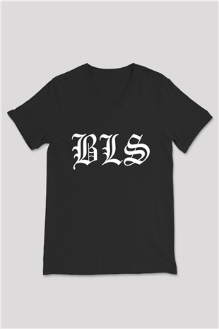 Black Label Society Siyah Unisex V Yaka Tişört