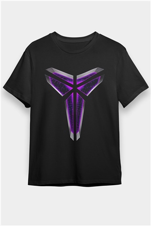 Black Mamba Baskılı Unisex Siyah Tişört - Tshirt