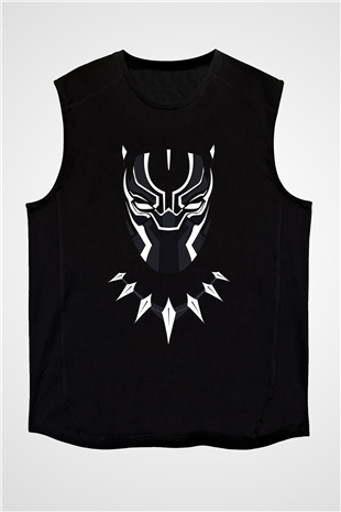 Black Panther Siyah Unisex Kolsuz Tişört