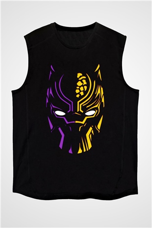 Black Panther Siyah Unisex Kolsuz Tişört