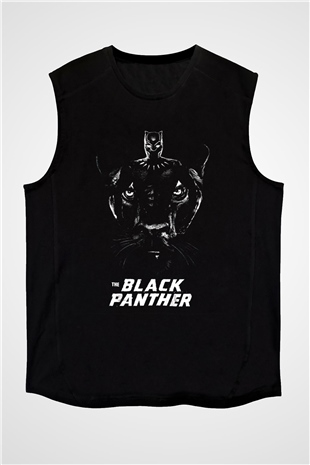 Black Panther Siyah Unisex Kolsuz Tişört