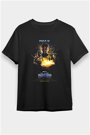 Black Panther Siyah Unisex Tişört T-Shirt