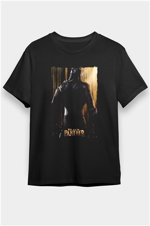 Black Panther Siyah Unisex Tişört T-Shirt