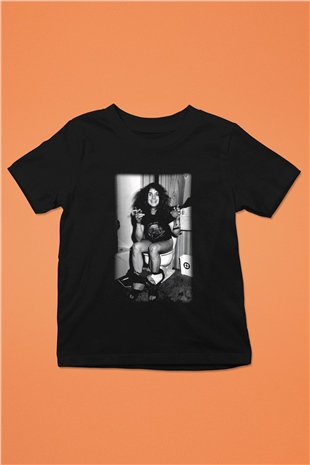 Black Sabbath Baskılı Siyah Unisex Çocuk Tişört
